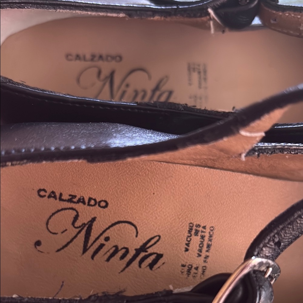 Mexican Ballet Folkorico Dance Shoes - Picture 7 of 14